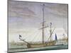 Galley, by Claude Randon (1674-1704), Color, 17th Century-null-Mounted Giclee Print