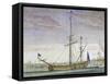 Galley, by Claude Randon (1674-1704), Color, 17th Century-null-Framed Stretched Canvas