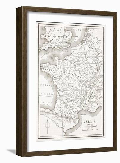 Gallia (Litho)-English-Framed Giclee Print