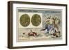 Gallic Coins of Vercingetorix, 52 BC-null-Framed Giclee Print