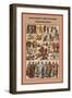 Gallic Fashion and Object De Guerre in Medieval France-Friedrich Hottenroth-Framed Premium Giclee Print