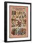 Gallic Fashion and Object De Guerre in Medieval France-Friedrich Hottenroth-Framed Premium Giclee Print