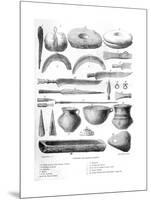 Gallic Utensils, 1882-1884-Charaire et fils-Mounted Giclee Print