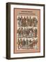 Gallic War Ordnance for the Well-Furnished French Knight-Friedrich Hottenroth-Framed Premium Giclee Print