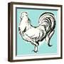 Galliformes II-Laura Marr-Framed Art Print