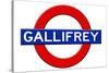 Gallifrey Subway Sign Travel Poster-null-Stretched Canvas