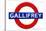 Gallifrey Subway Sign Travel Poster-null-Stretched Canvas