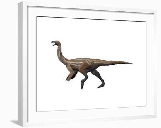 Gallimimus Dinosaur-null-Framed Art Print