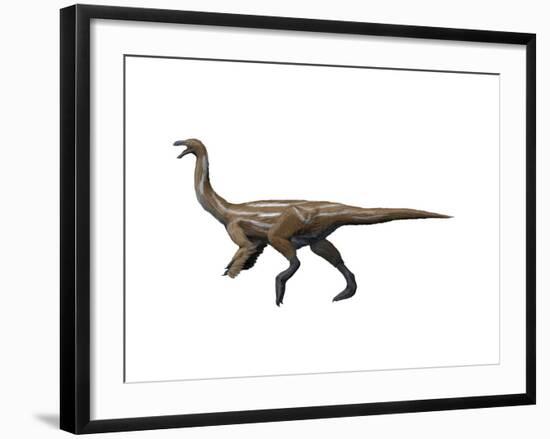 Gallimimus Dinosaur-null-Framed Art Print