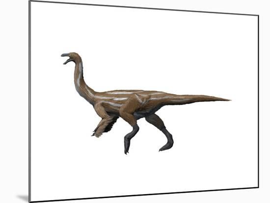 Gallimimus Dinosaur-null-Mounted Art Print