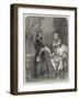 Galliotti, the Astrologer, Shewing Louis XI the First Specimen of Printing-Robert Sauber-Framed Giclee Print