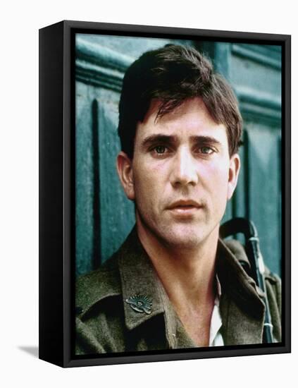 GALLIPOLI, 1981 directed by PETER WEIR Mel Gibson (photo)-null-Framed Stretched Canvas