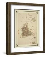 Gallipoli and Coast of Salento-Piri Reis-Framed Giclee Print