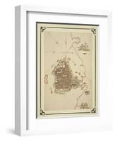 Gallipoli and Coast of Salento-Piri Reis-Framed Giclee Print