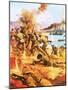 Gallipoli Invasion-Andrew Howat-Mounted Giclee Print
