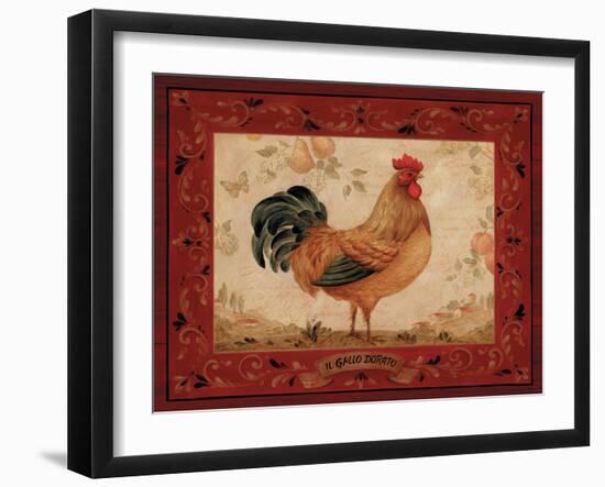 Gallo Dorato-Pamela Gladding-Framed Art Print