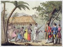 Pulaho, King of the Friendly Islands Drinking Kava, Collection of 19th Century Travel Books-Gallo Gallina-Giclee Print