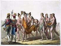 Venus in Form of Huntress Appears to Aeneas on Shores of Libya-Gallo Gallina-Giclee Print