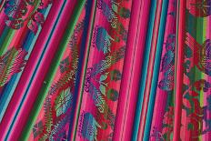 Colorful cloth, Huaraz, Cordillera Blanca, Ancash, Peru.-Gallo Images-Photographic Print