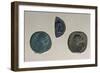 Gallo-Roman Coins with Female Profiles, Roman Coins-null-Framed Giclee Print