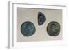 Gallo-Roman Coins with Female Profiles, Roman Coins-null-Framed Giclee Print