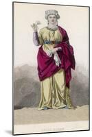 Gallo-Roman Woman-E Cazali-Mounted Art Print