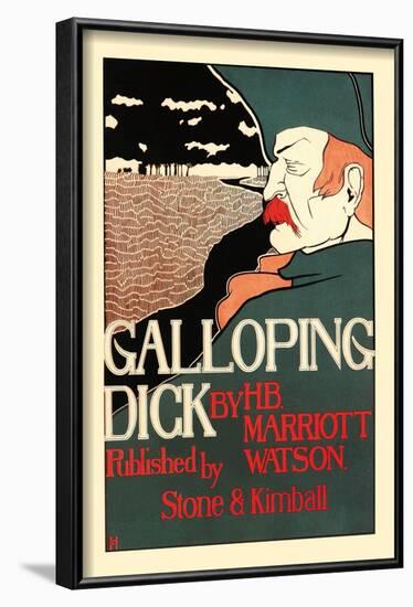 Galloping Dick-Frank Hazenplug-Framed Art Print