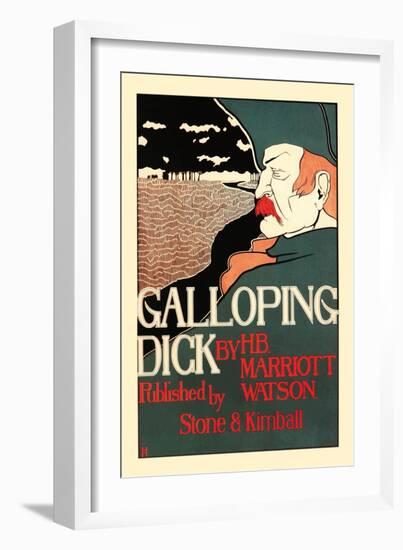 Galloping Dick-Frank Hazenplug-Framed Art Print