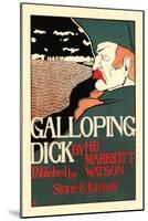 Galloping Dick-Frank Hazenplug-Mounted Art Print