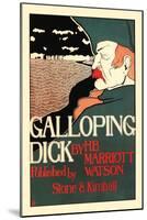 Galloping Dick-Frank Hazenplug-Mounted Art Print
