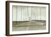 Galloping Gertie: The Tacoma Narrows Bridge, 1940-null-Framed Giclee Print