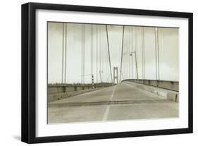 Galloping Gertie: The Tacoma Narrows Bridge, 1940-null-Framed Giclee Print