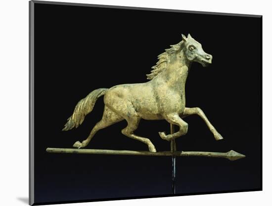 Galloping Horse Weathervane, Circa 1890-John Bachman-Mounted Giclee Print