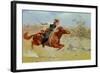 Galloping Horseman, C.1890-Frederic Sackrider Remington-Framed Giclee Print