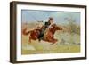 Galloping Horseman, C.1890-Frederic Sackrider Remington-Framed Premium Giclee Print