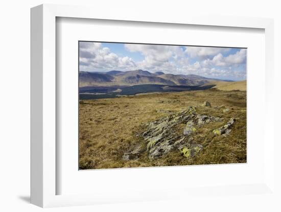 Galloway Hills from Rhinns of Kells, Dumfries and Galloway, Scotland, United Kingdom, Europe-Gary Cook-Framed Photographic Print