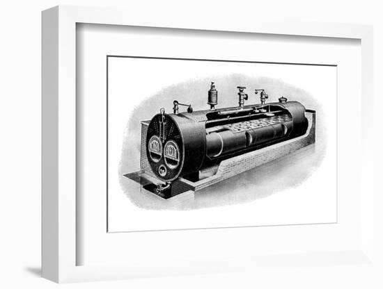 Galloway Steam Boiler-Mark Sykes-Framed Photographic Print