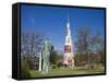 Galloway Totem Pole Park, City of Foyil, Historic Route 66, Oklahoma, USA-Richard Cummins-Framed Stretched Canvas