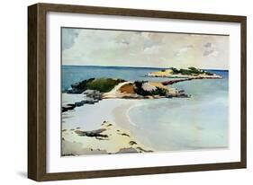 Gallows Island-Winslow Homer-Framed Giclee Print