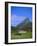 Galmisdale House and an Sgurr, Isle of Eigg, Inner Hebrides, Scotland, UK, Europe-Jean Brooks-Framed Photographic Print