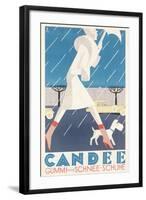 Galoshes Ad-null-Framed Art Print