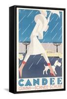 Galoshes Ad-null-Framed Stretched Canvas