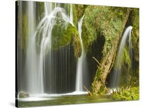 Galovac Buk Waterfalls, Upper Lakes, Plitvice Lakes National Park, Croatia, October 2008-Biancarelli-Stretched Canvas