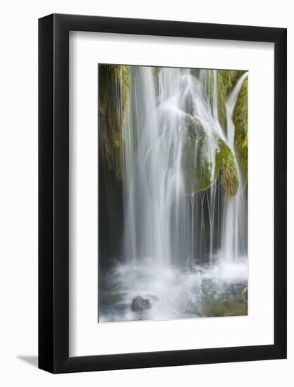 Galovacki Buk Waterfalls, Upper Lakes, Plitvice Lakes Np Croatia, October 2008-Biancarelli-Framed Photographic Print