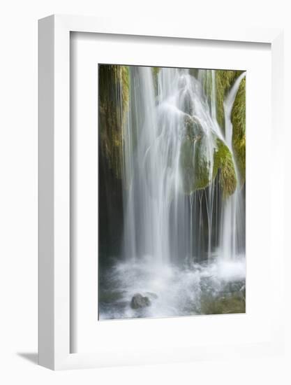 Galovacki Buk Waterfalls, Upper Lakes, Plitvice Lakes Np Croatia, October 2008-Biancarelli-Framed Photographic Print