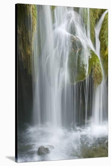 Galovacki Buk Waterfalls, Upper Lakes, Plitvice Lakes Np Croatia, October 2008-Biancarelli-Stretched Canvas