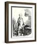 Galvani Causes Contractions in a Frog with a Metal Bow-null-Framed Giclee Print