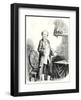 Galvani Causes Contractions in a Frog with a Metal Bow-null-Framed Giclee Print