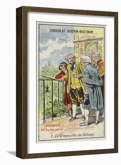 Galvani's Frog-null-Framed Giclee Print