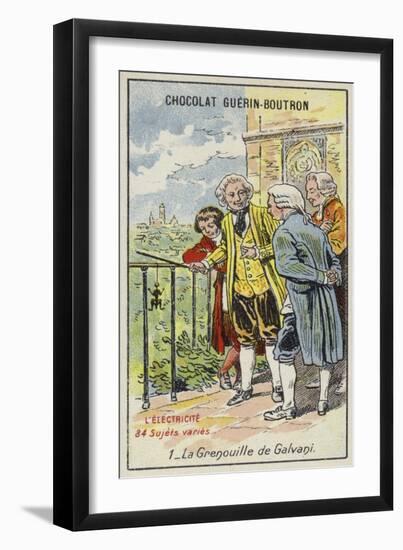 Galvani's Frog-null-Framed Giclee Print